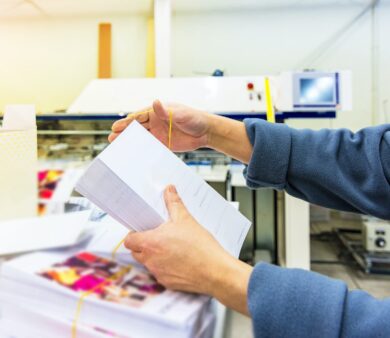 Mailing service shop