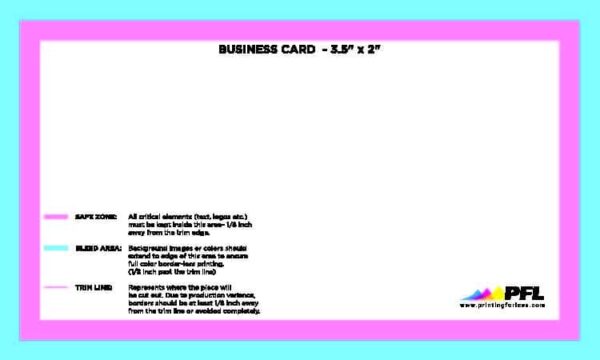 Standard Business Card Sizes | Printing for Less