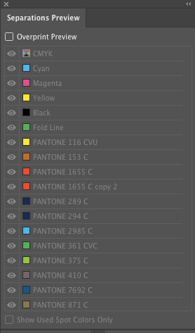 illustrator separation colors