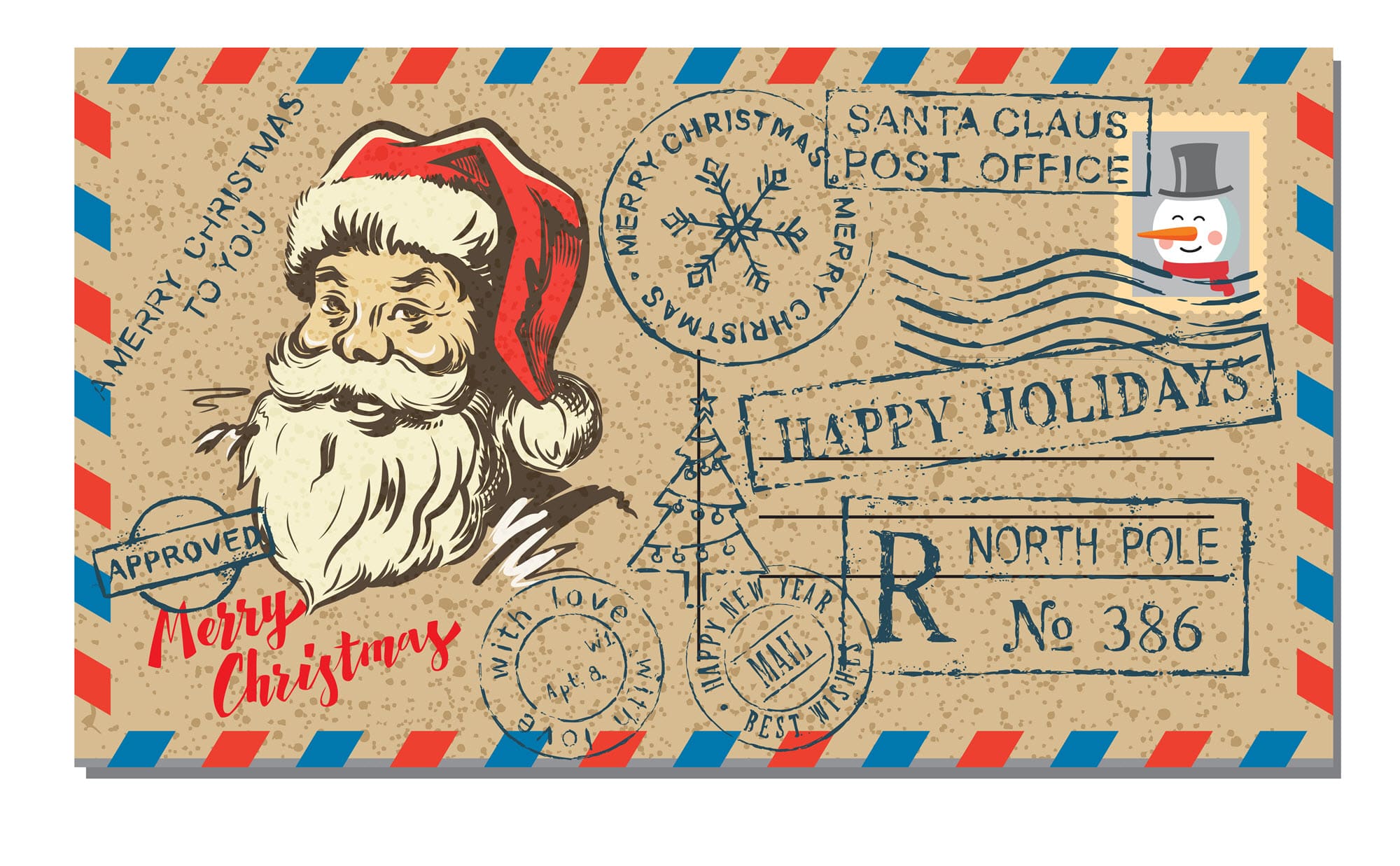 holiday card example