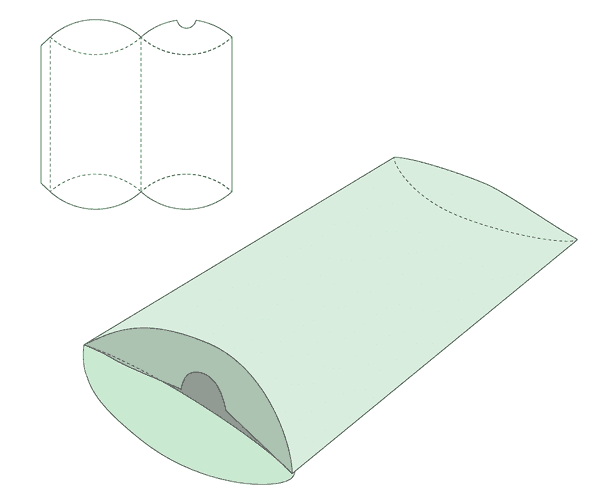 pillow box packaging