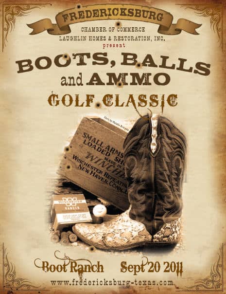 boot ranch golf poster