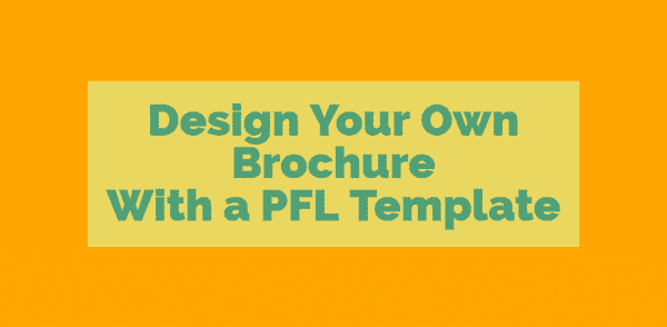 design your own brochure