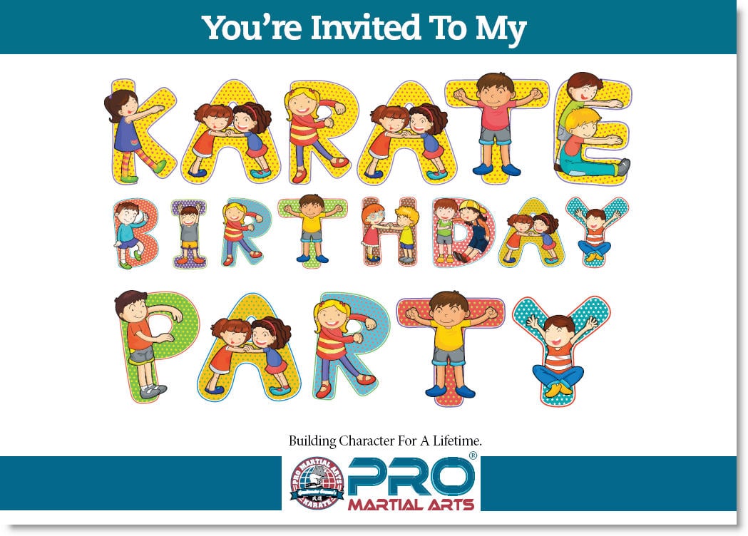 birthday party example front