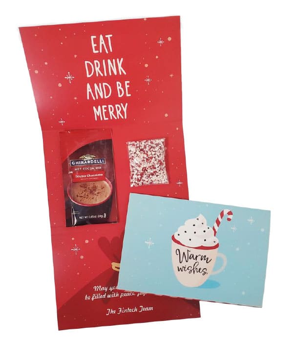 Hot Chocolate & Candy Cane Card