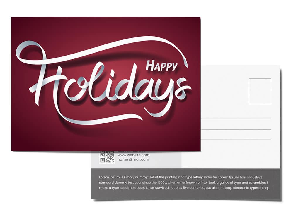 Holiday Postcards
