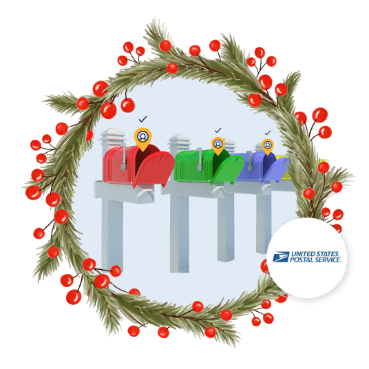 Your printing direct mail home for the holidays