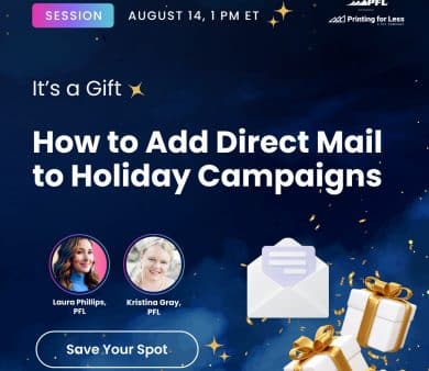 It’s a Gift: How to Add Direct Mail to Holiday Campaigns