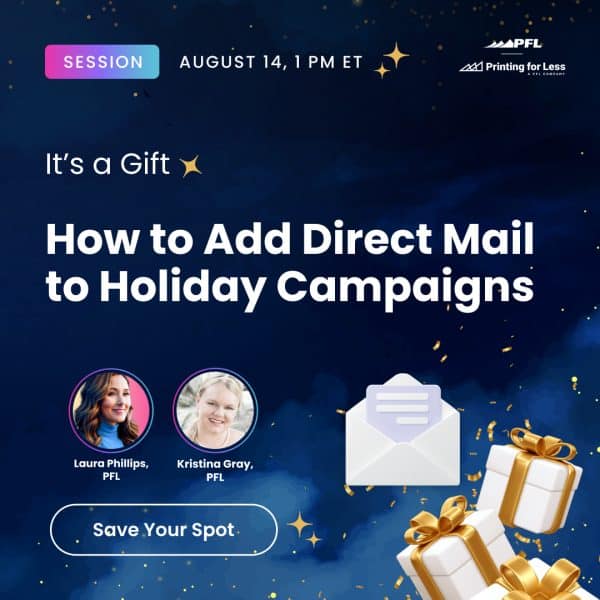 It’s a Gift: How to Add Direct Mail to Holiday Campaigns