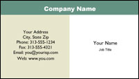 business card from word